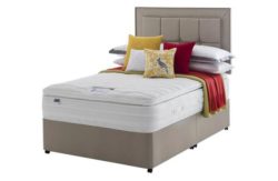 Silentnight 2000 PKT Latex Pillowtop Double Divan